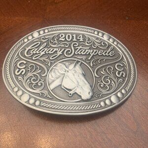 Calgary Stampede 2014 Belt Buckle Montana Silversmiths